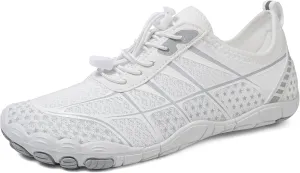 2025 New Hike Barefoot Shoes for Women Men,Outdoor Quick-Dry Swimming Trail Water Shoes,Non-Slip Water-Resistant Athletic Hiking Footwear,Wide Toe Box Comfortable Adjustable Grounded Footwear