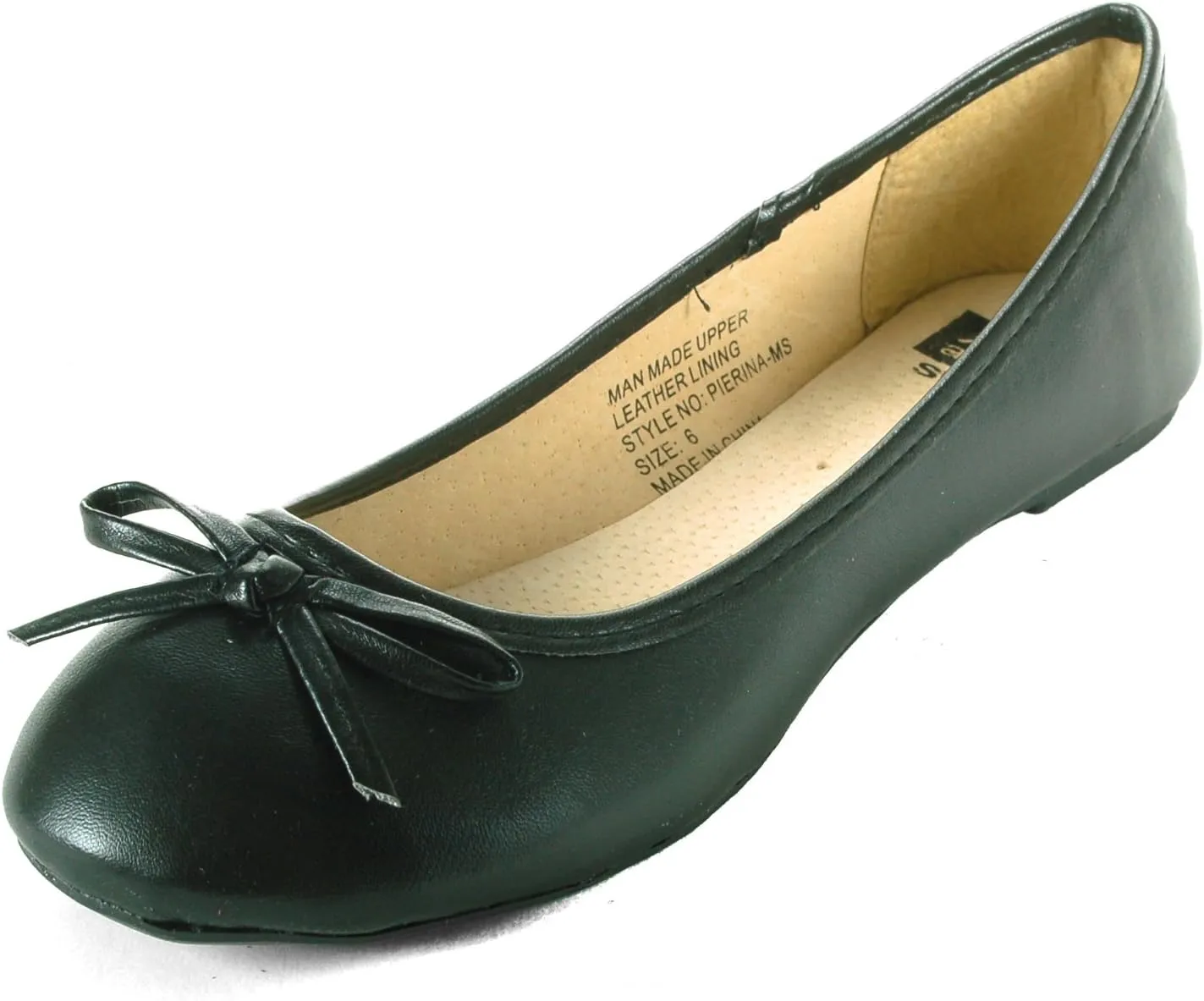 Alpine Swiss Iris Womens Ballet Flats Classic Bow Slip On Comfortable Shoes