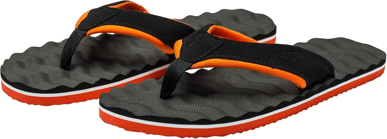 Alpine Swiss Joel Mens Flip Flops Lightweight EVA Thong Sandals Beach Shoes