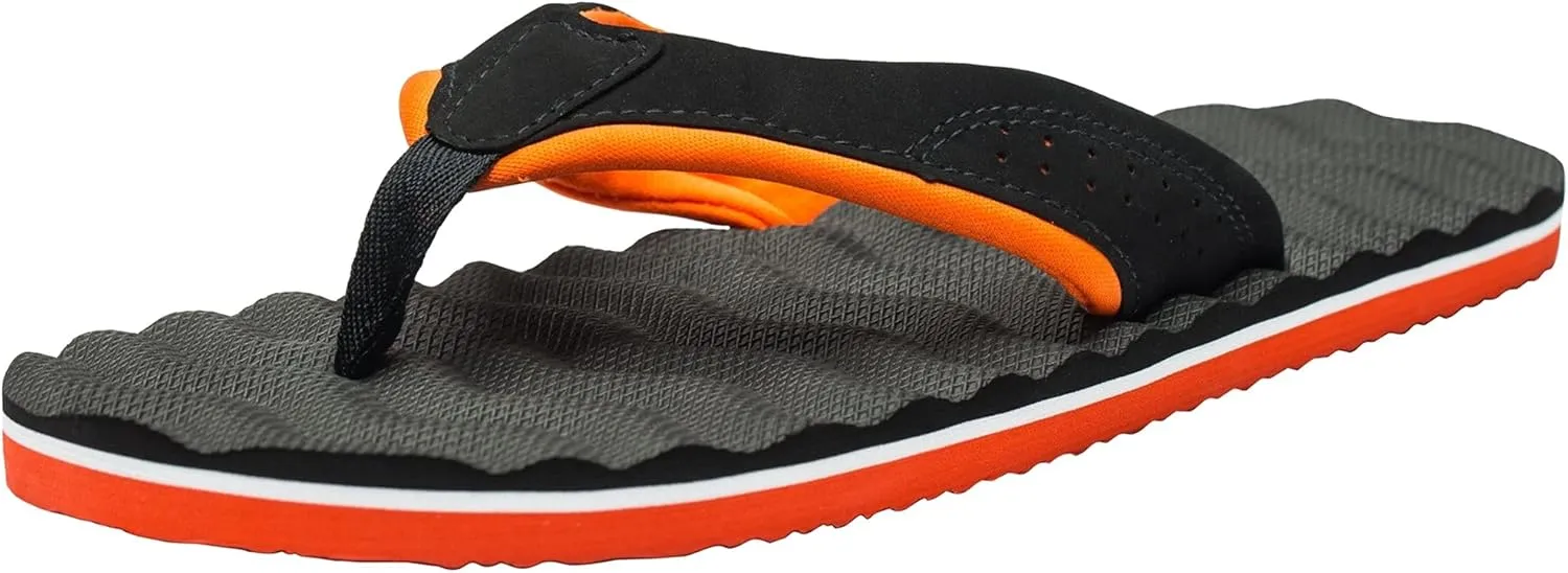 Alpine Swiss Joel Mens Flip Flops Lightweight EVA Thong Sandals Beach Shoes