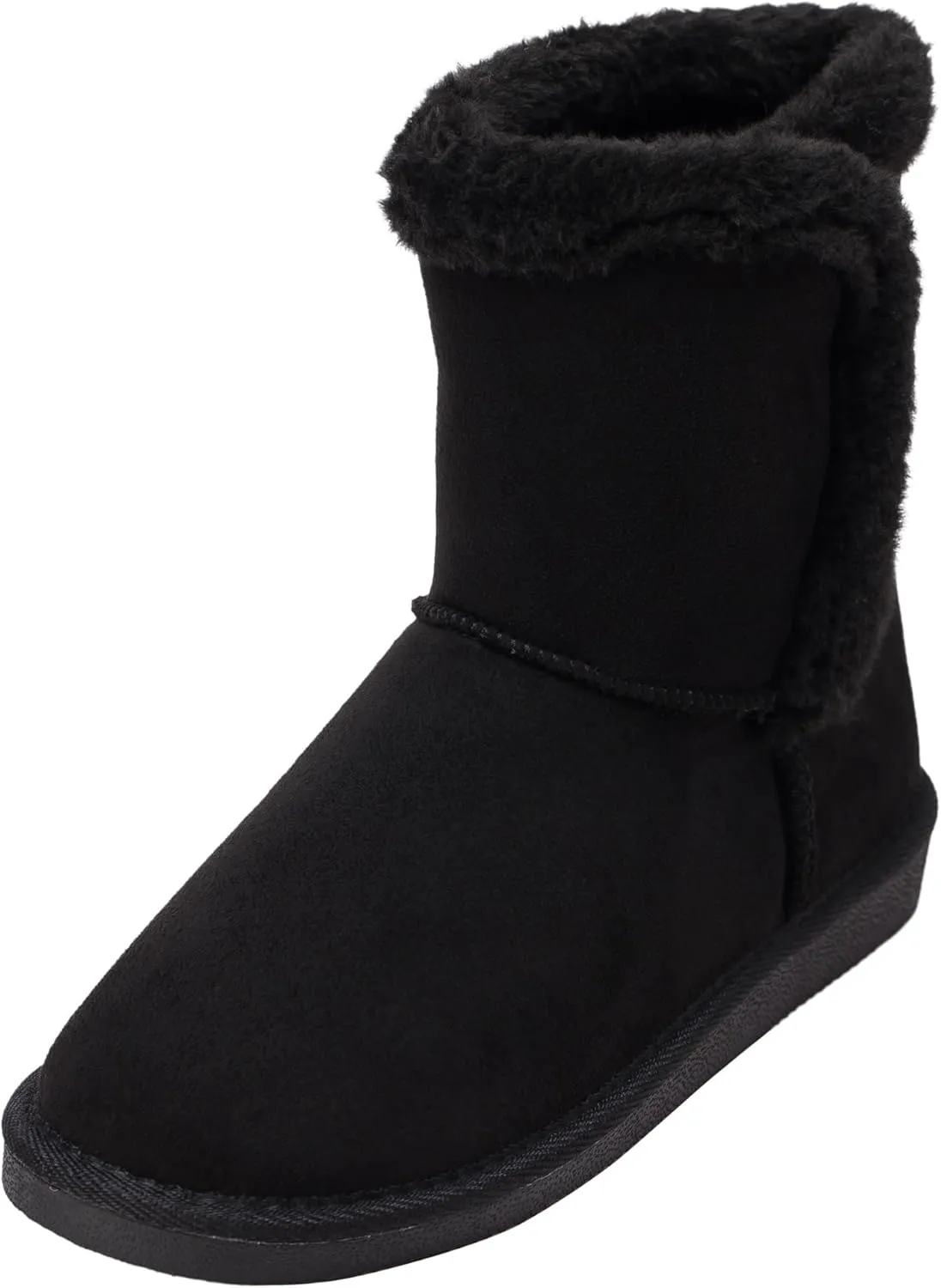 Alpine Swiss Mindy Womens Classic Short Winter Boots Sherpa Lined Warm Comfort Shoes
