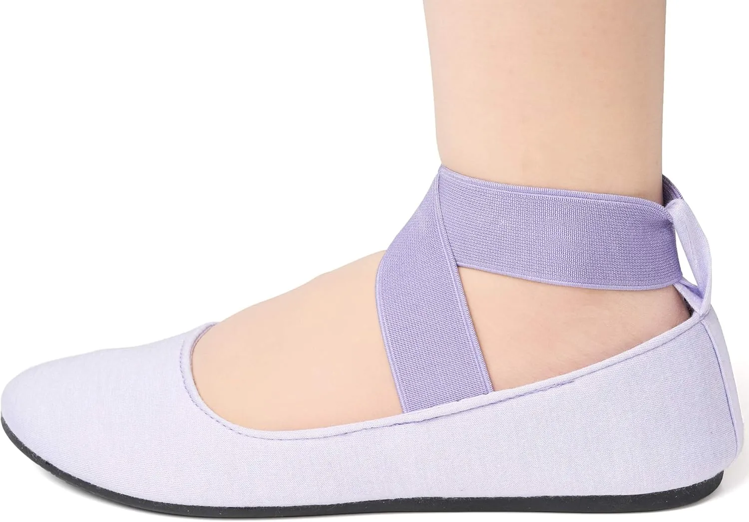 Alpine Swiss Peony Womens Ballet Flats Elastic Ankle Strap Shoes Slip On Loafers - Order 1 Size up Runs Small