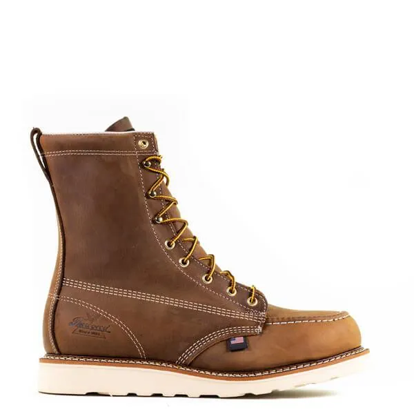 American Heritage - 8" Trail Crazyhorse - Moc Toe Maxwear (Steel Toe)