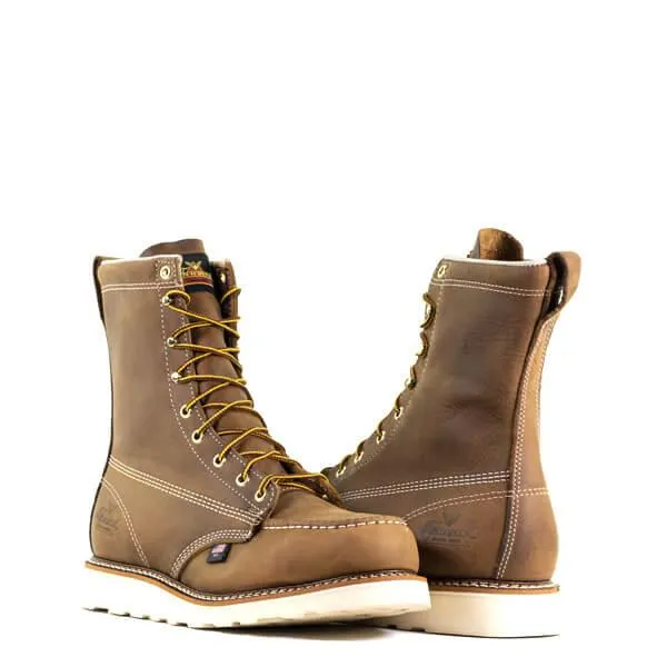 American Heritage - 8" Trail Crazyhorse - Moc Toe Maxwear (Steel Toe)