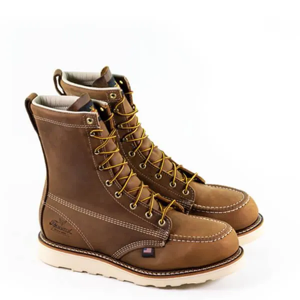 American Heritage - 8" Trail Crazyhorse - Moc Toe Maxwear (Steel Toe)