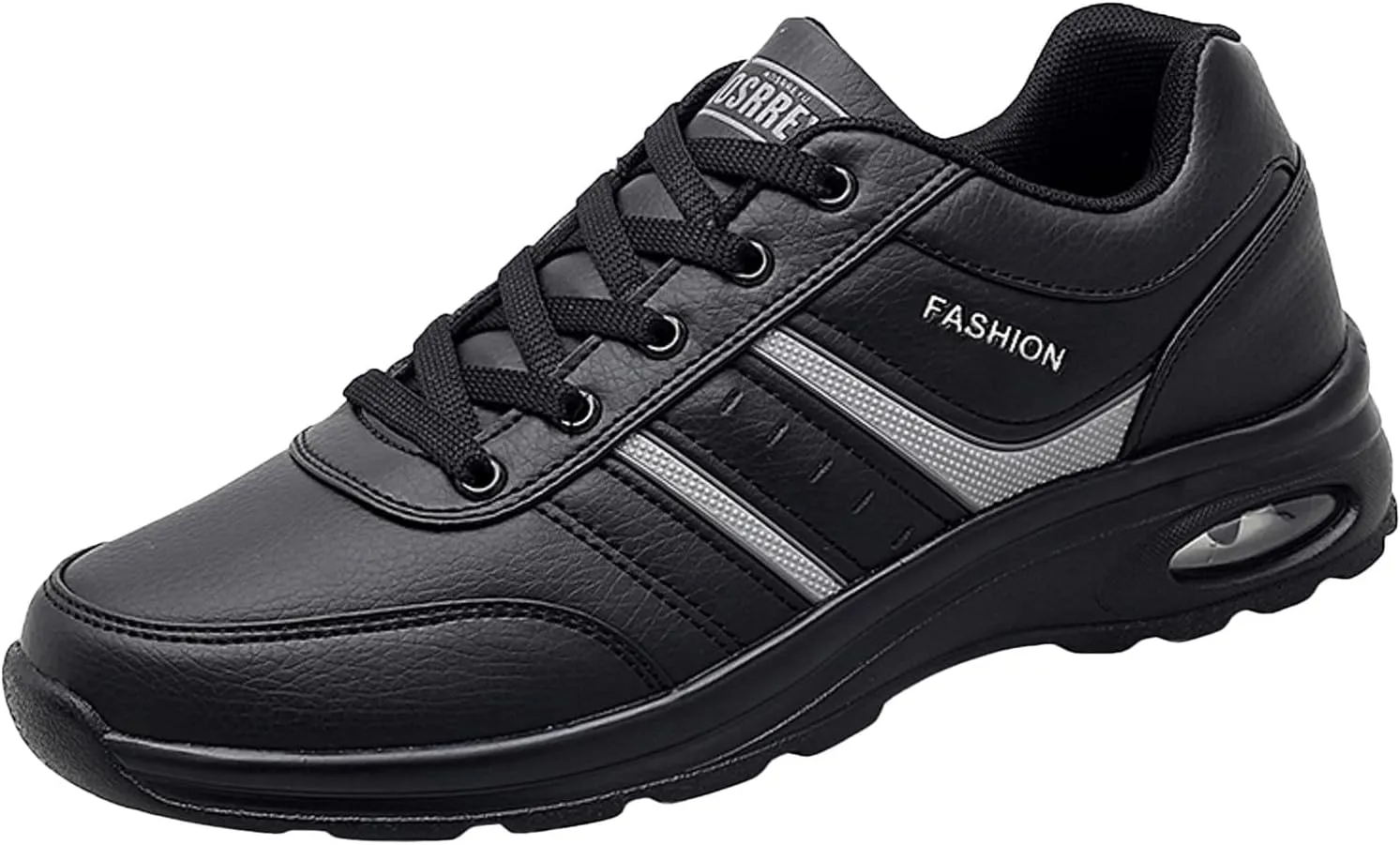 Arch Support Non Slip Minimalist Shoes for Men Supportive Running Athletic Sneaker Casual Elderly Lace Up Shoes