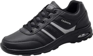 Arch Support Non Slip Minimalist Shoes for Men Supportive Running Athletic Sneaker Casual Elderly Lace Up Shoes