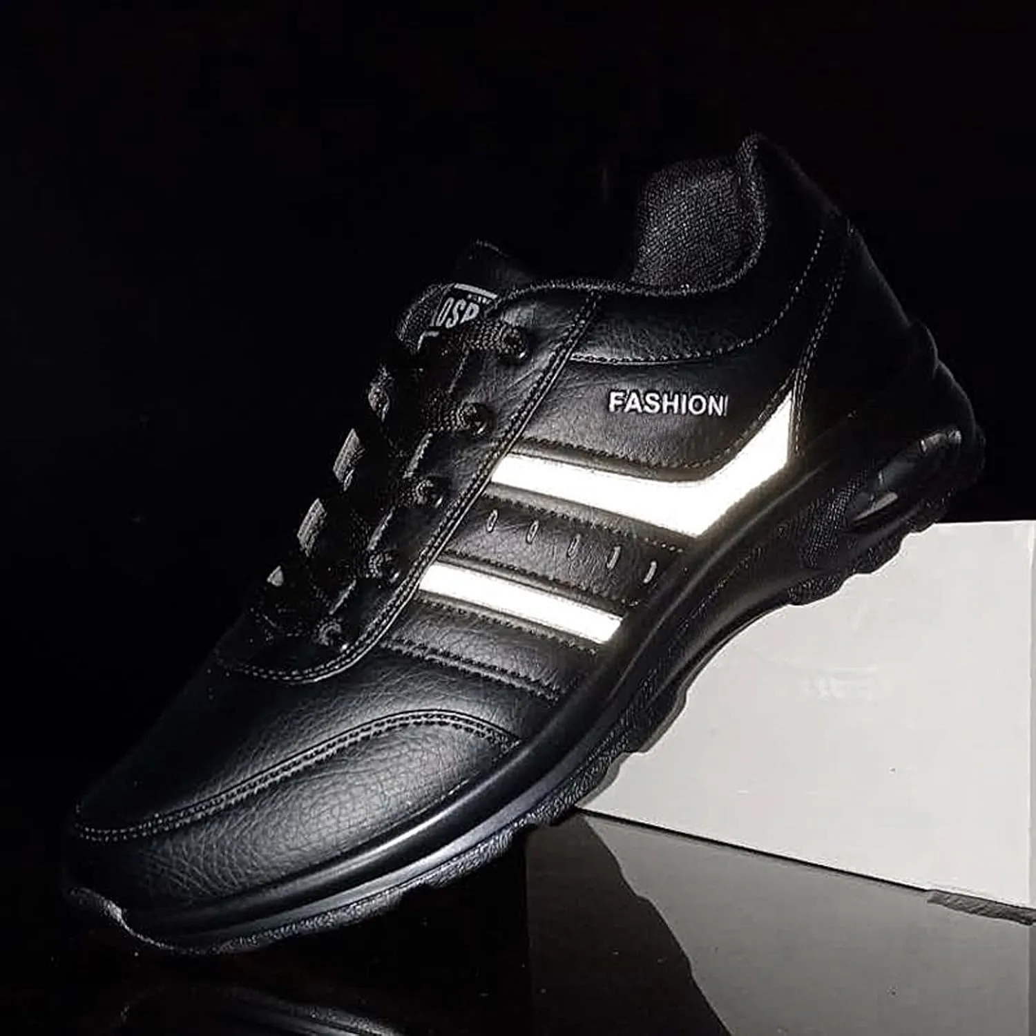 Arch Support Non Slip Minimalist Shoes for Men Supportive Running Athletic Sneaker Casual Elderly Lace Up Shoes