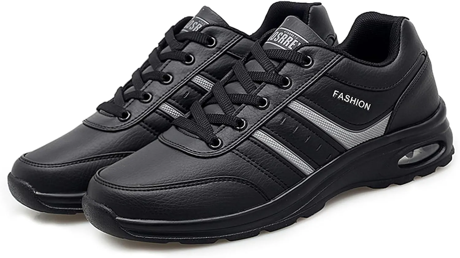Arch Support Non Slip Minimalist Shoes for Men Supportive Running Athletic Sneaker Casual Elderly Lace Up Shoes