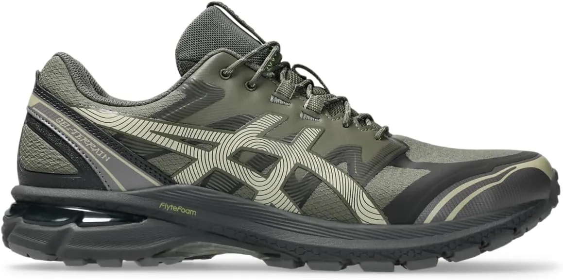 Asics Unisex Gel-Terrain Sportstyle Shoes, 4.5, Mantle Green/Khaki