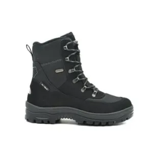 Attiba Men's Lace Spike Grip Boots- Black