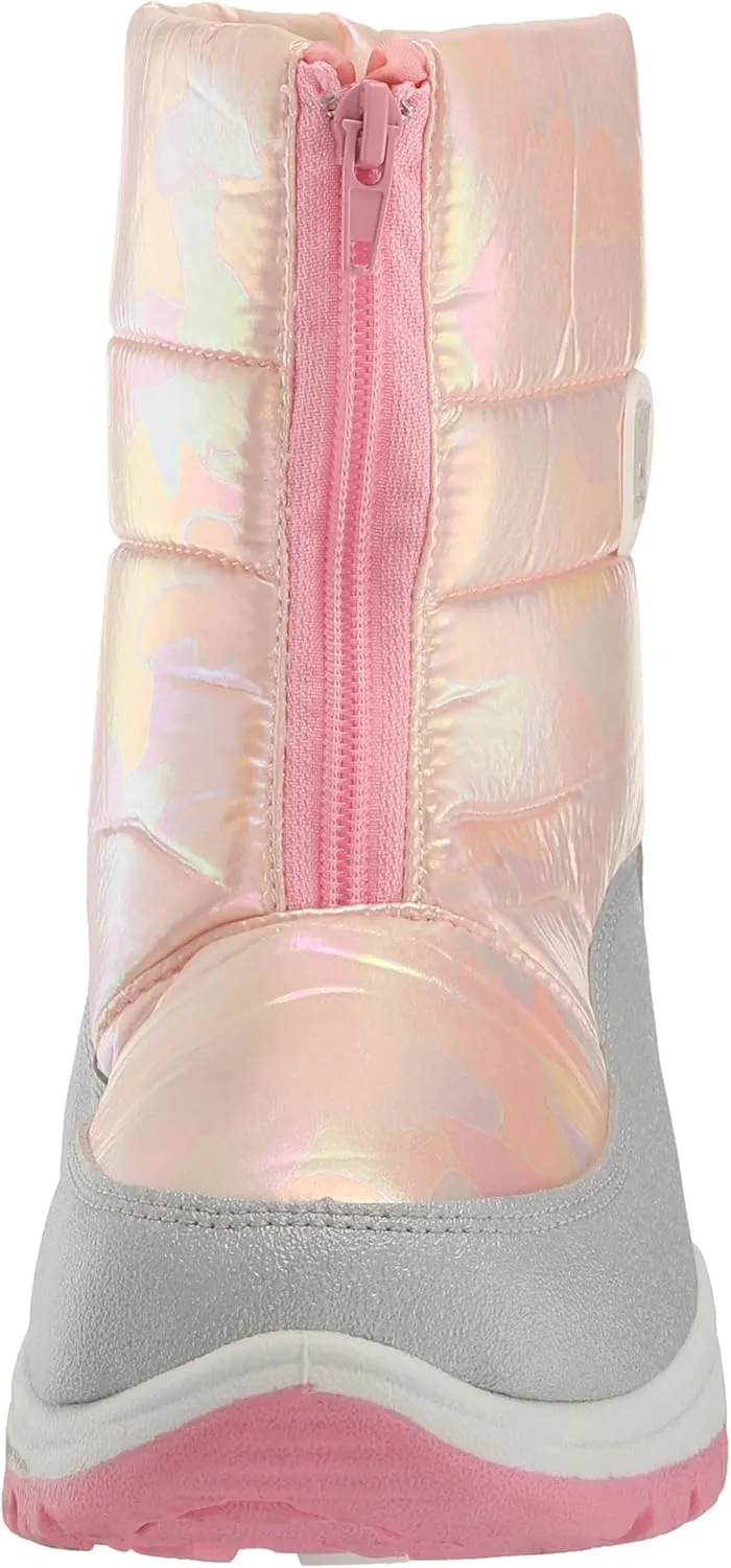 Avalanche Girl's Winter Outdoor Slip-Resistant Snow Boots