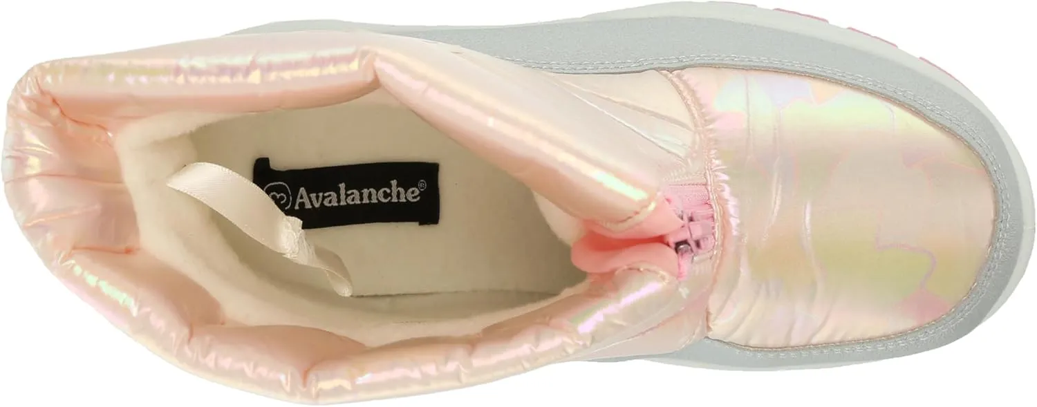 Avalanche Girl's Winter Outdoor Slip-Resistant Snow Boots