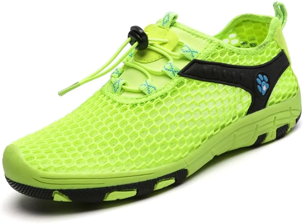 BaronHong Men's Quick Dry Hiking Shoes Barefoot Mesh Lightweight Outdoor Training Water Walking Shoes