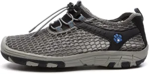 BaronHong Men's Quick Dry Hiking Shoes Barefoot Mesh Lightweight Outdoor Training Water Walking Shoes
