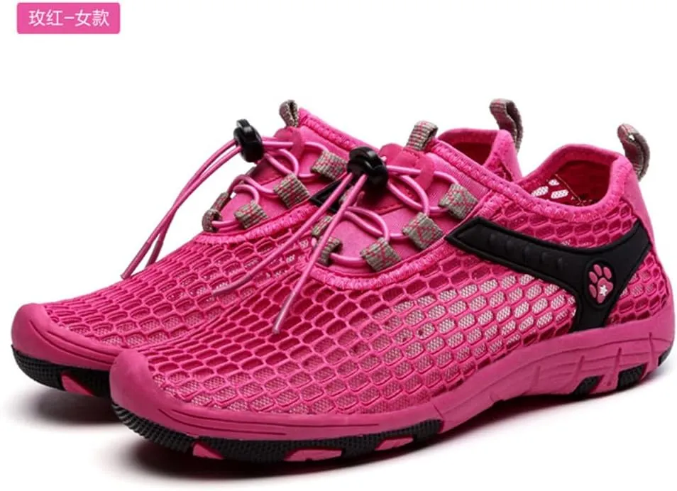 BaronHong Men's Quick Dry Hiking Shoes Barefoot Mesh Lightweight Outdoor Training Water Walking Shoes