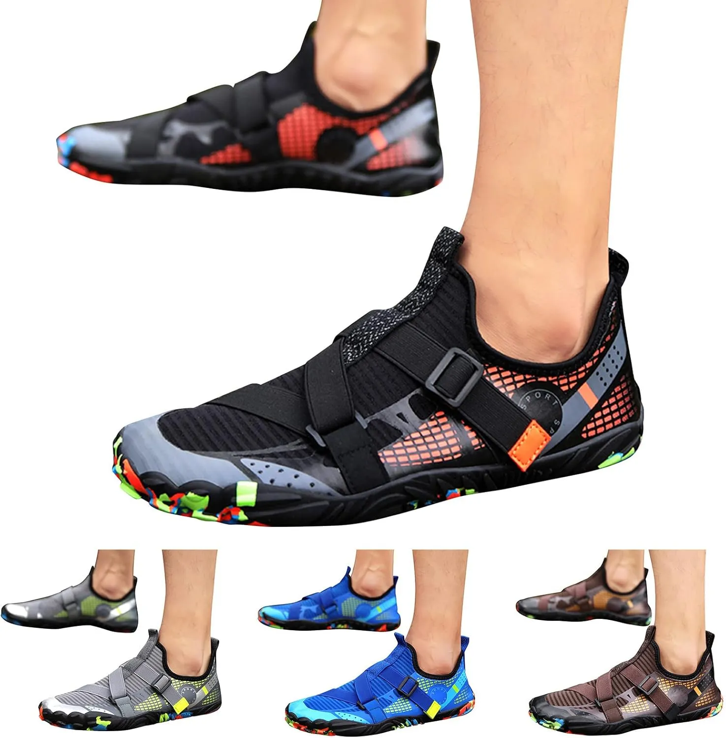 Beach Pool Water Shoes Men Women Quick Dry Barefoot Aqua Swim Surf Hiking Kayaking Diving Yoga Outdoor Sports Lightweight