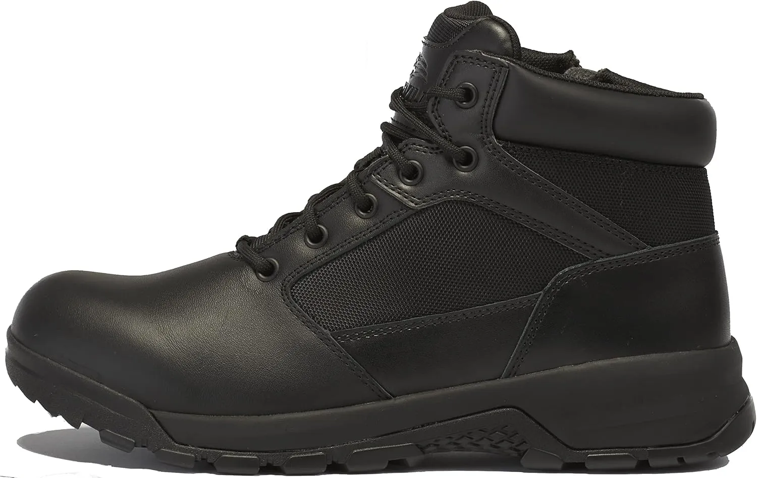 Belleville Spear Point BV915Z WP Lightweight Waterproof Black Tactical Boots for Men with Zipper - Designed for Police, EMS, and Security Personnel with Zone Traction Outsole