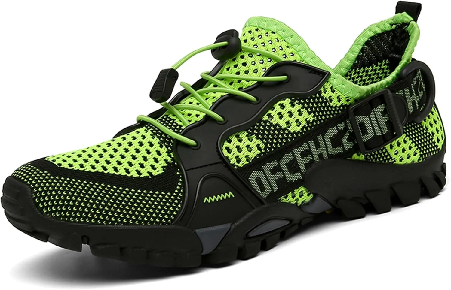 BEONZUL Men's Waterproof Hiking Shoes Outdoor Comfortable Lightweight Anti Slip Ankle Breathable Hike Trekking Trails Shoes