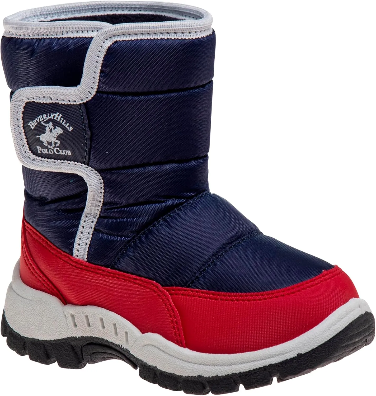 Beverly Hills Polo Club Boy's Insulated Winter Snow Boots Warm Slip Resistant