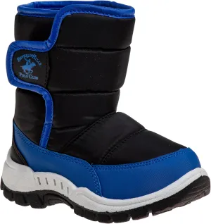 Beverly Hills Polo Club Boy's Insulated Winter Snow Boots Warm Slip Resistant