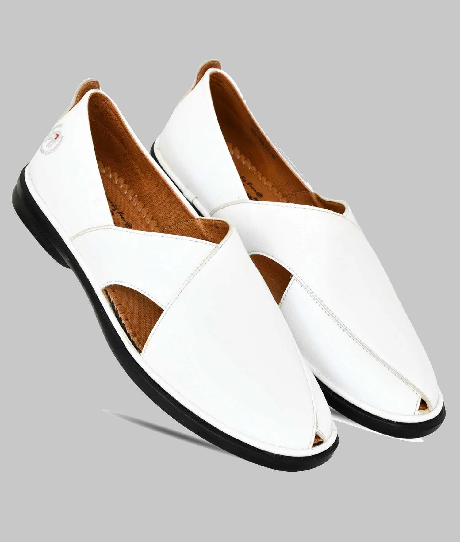 Big Boon Men's Ethnic Mojari Peshawari Suede Style