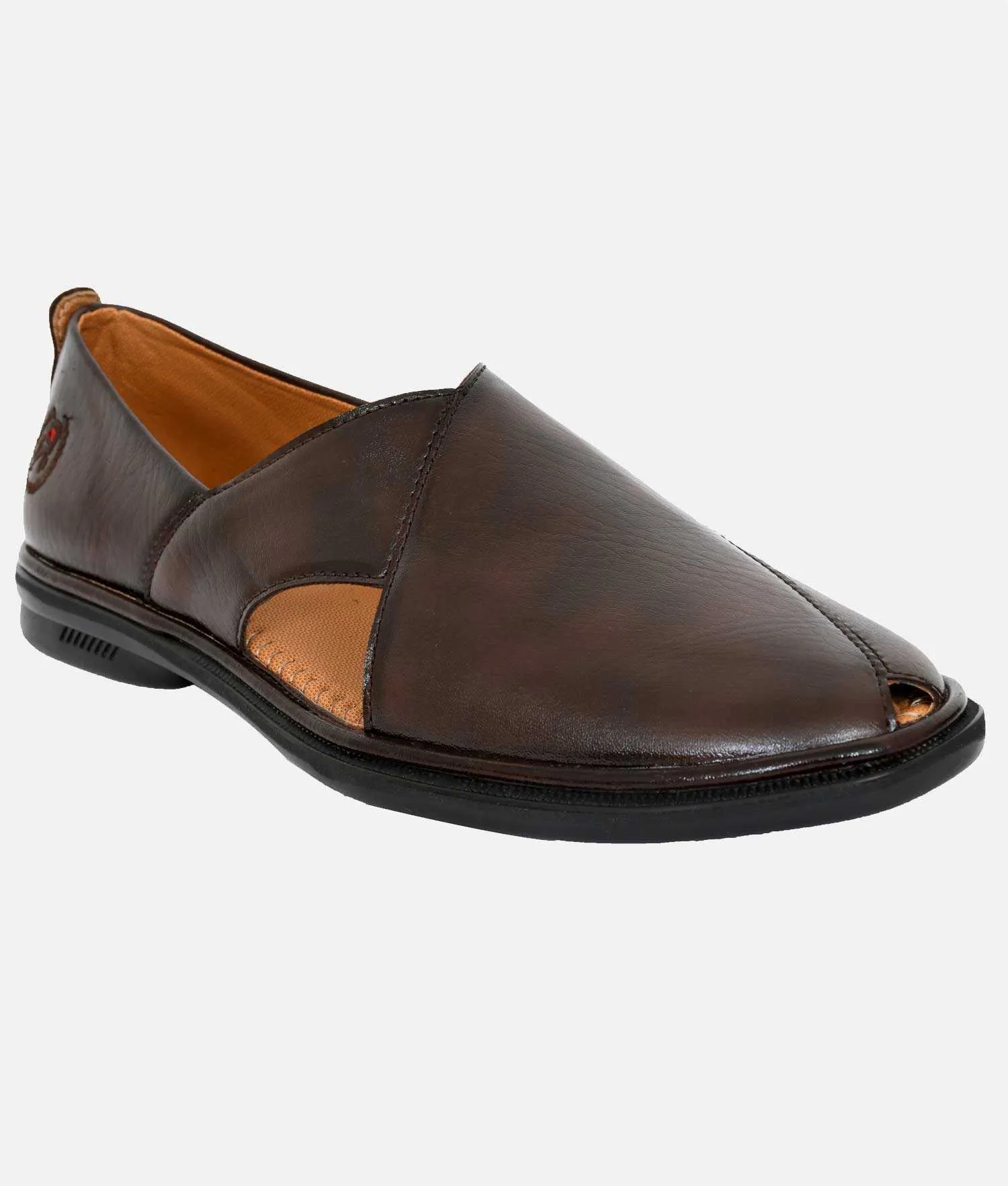 Big Boon Men's Ethnic Mojari Peshawari Suede Style