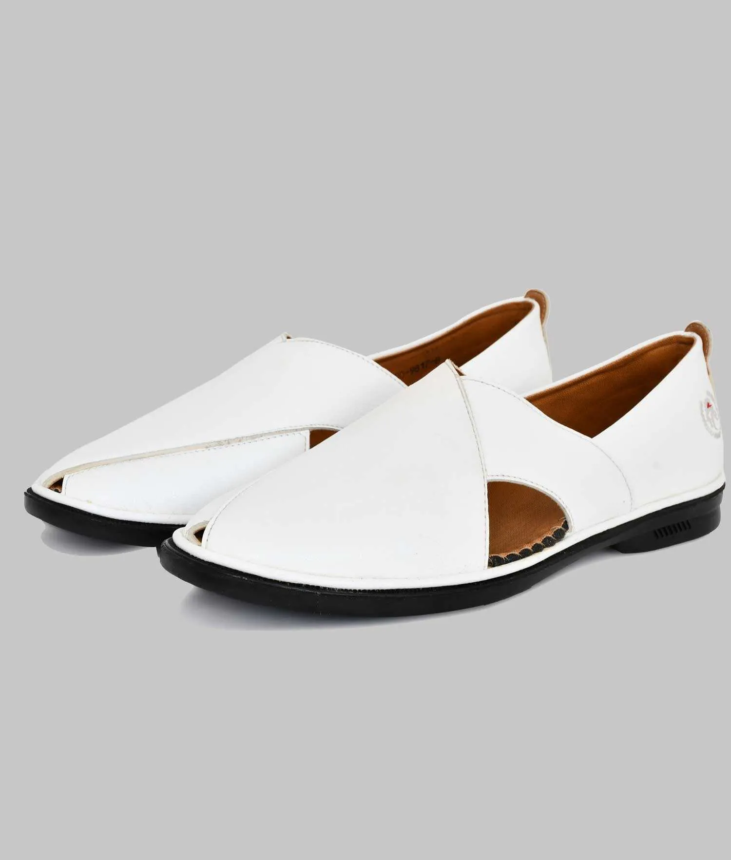 Big Boon Men's Ethnic Mojari Peshawari Suede Style