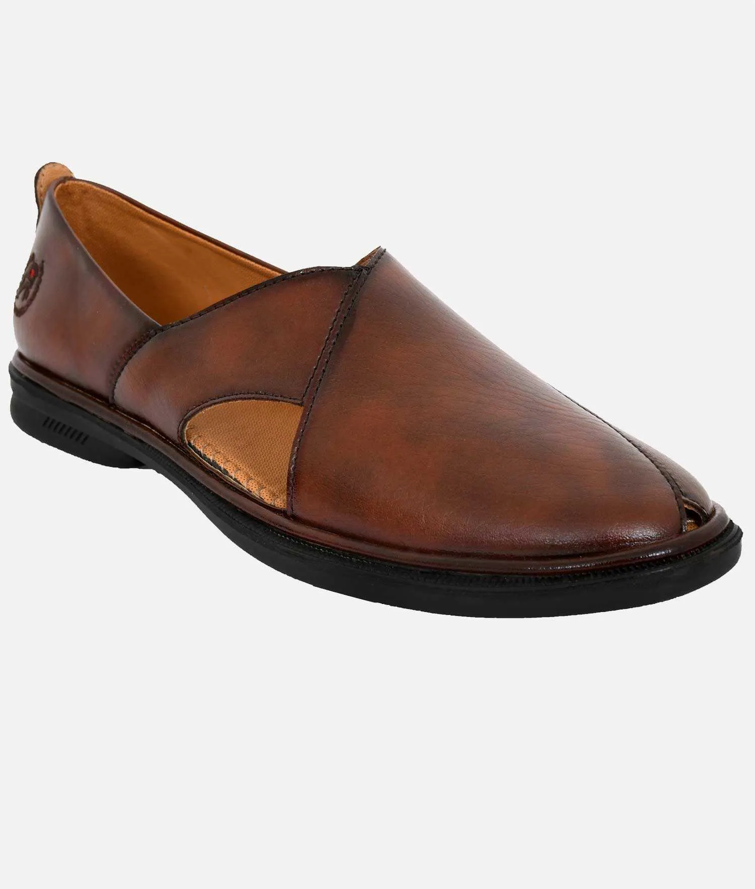 Big Boon Men's Ethnic Mojari Peshawari Suede Style