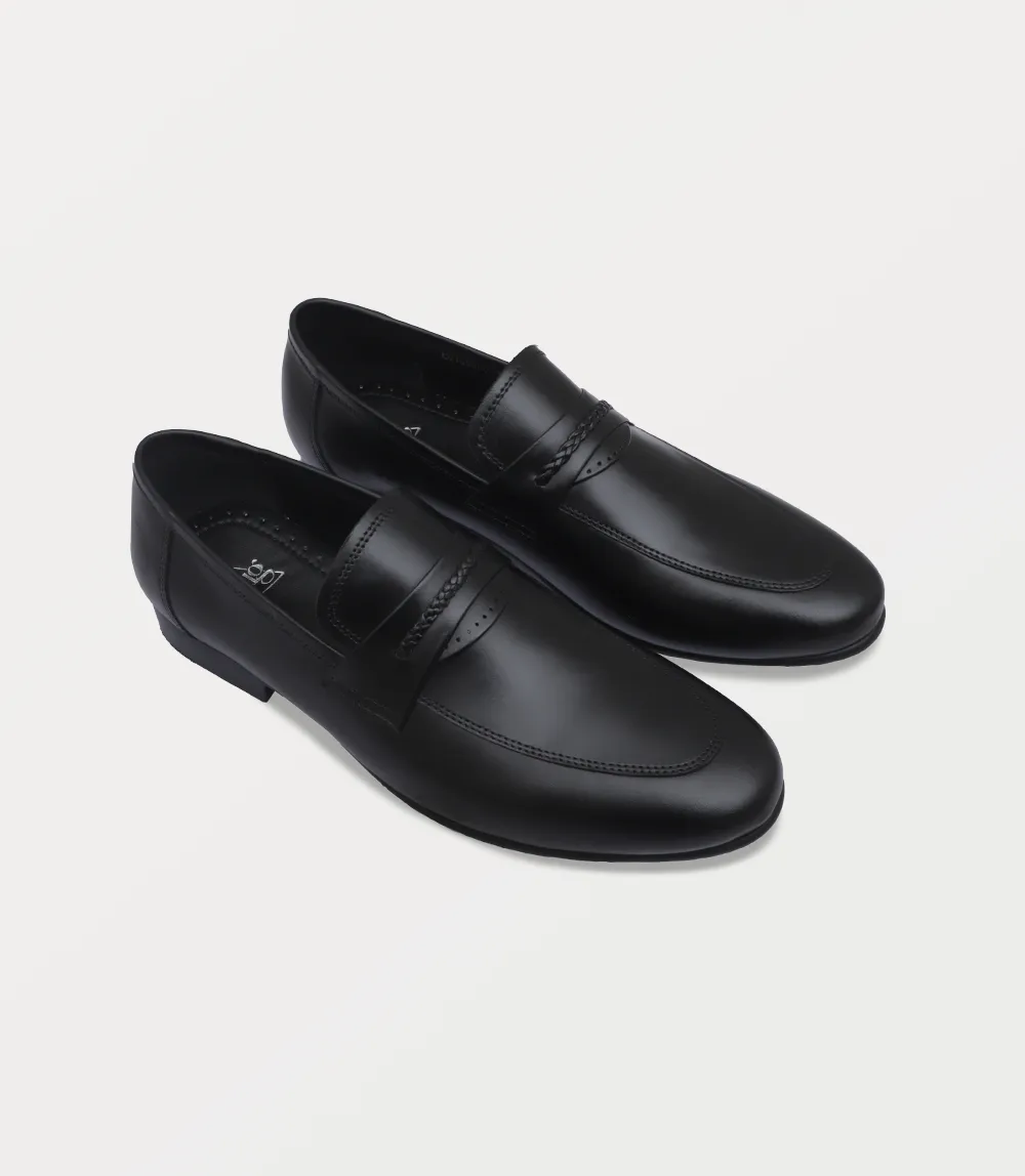 BM6738-BLACK-Men Slip On