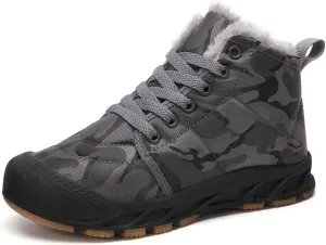 Boys Snow Boots Winter Waterproof Slip Resistant Cold Weather ShoesLittle Kid/Big Kid