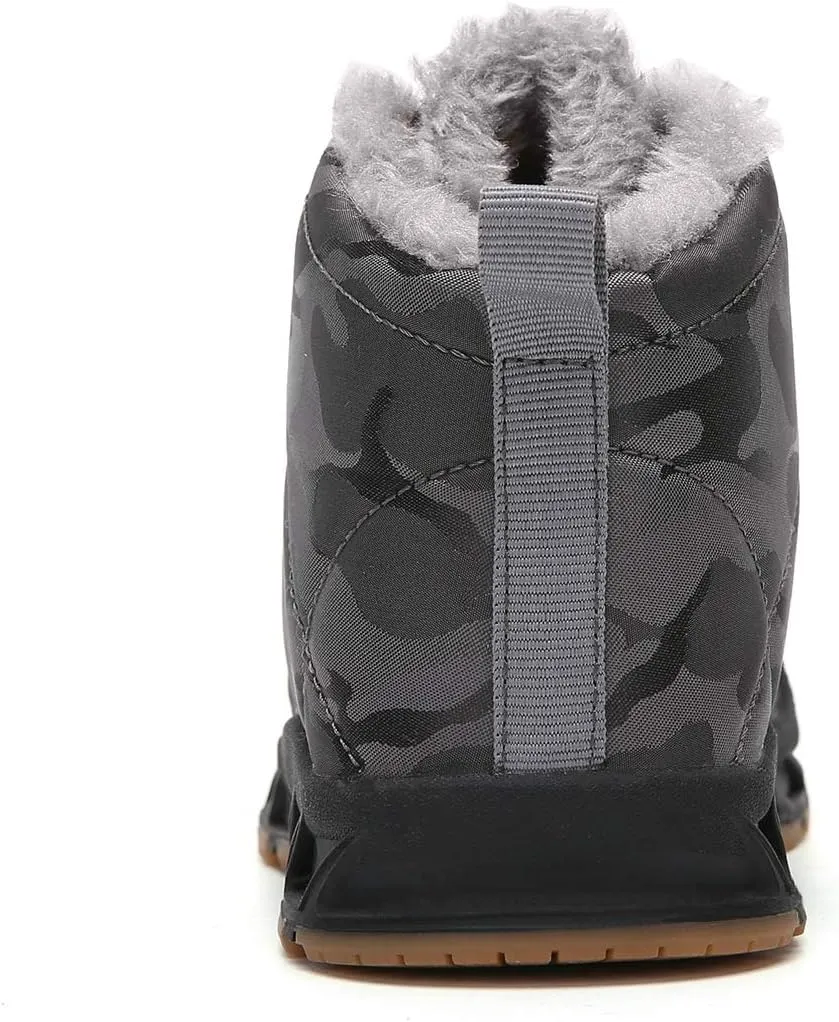 Boys Snow Boots Winter Waterproof Slip Resistant Cold Weather ShoesLittle Kid/Big Kid