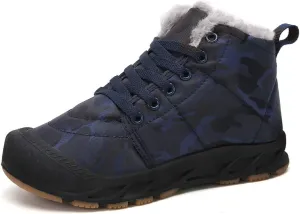 Boys Snow Boots Winter Waterproof Slip Resistant Cold Weather ShoesLittle Kid/Big Kid