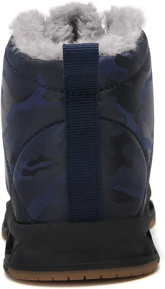 Boys Snow Boots Winter Waterproof Slip Resistant Cold Weather ShoesLittle Kid/Big Kid