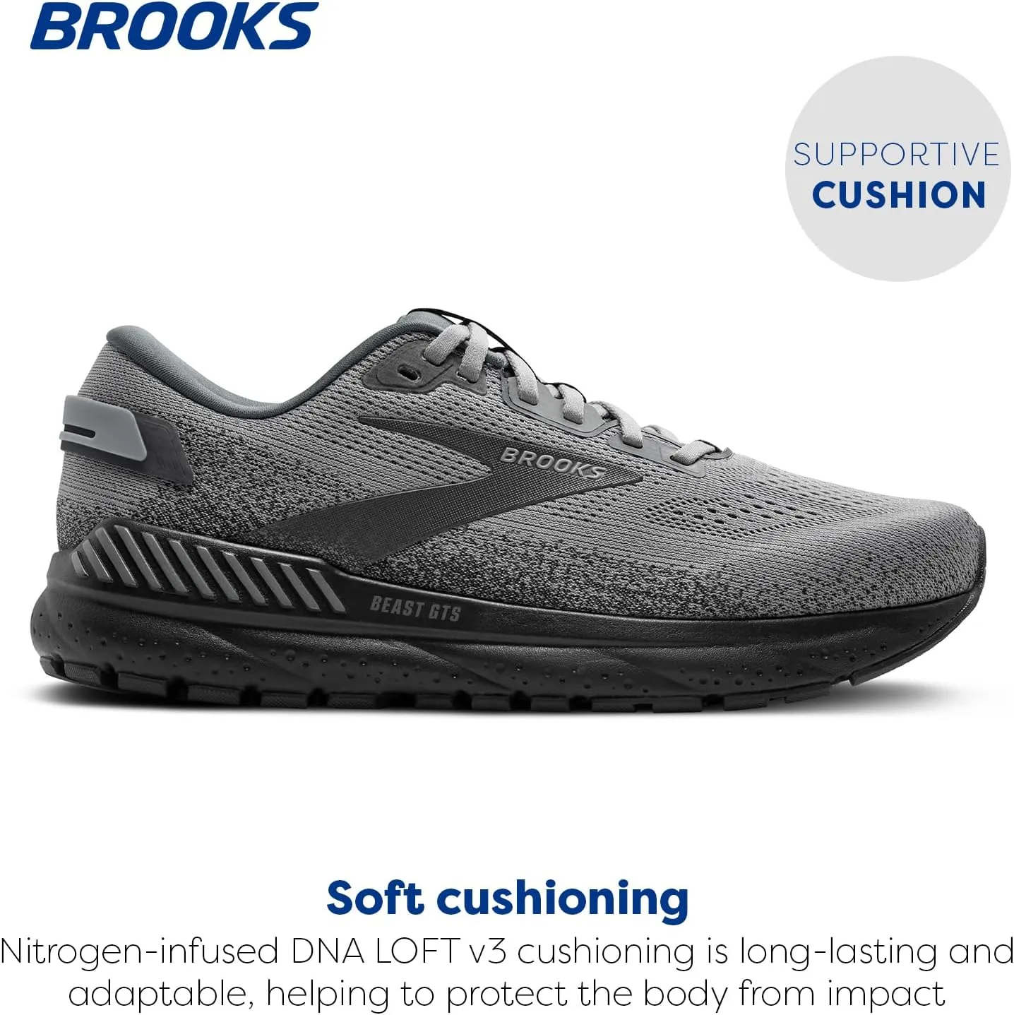 Brooks Mens Beast GTS 24 Supportive Running & Walking Shoe