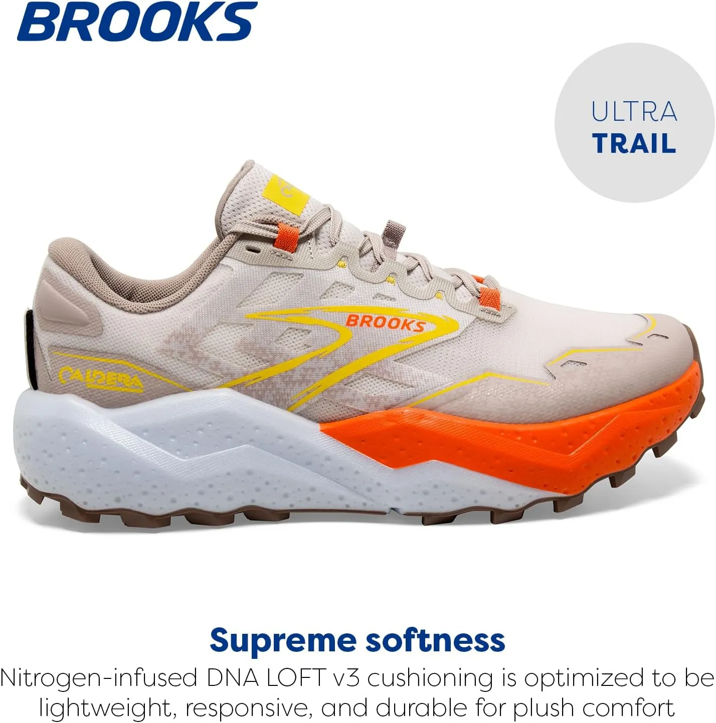 Brooks Mens Caldera 7 Trail Running Shoe