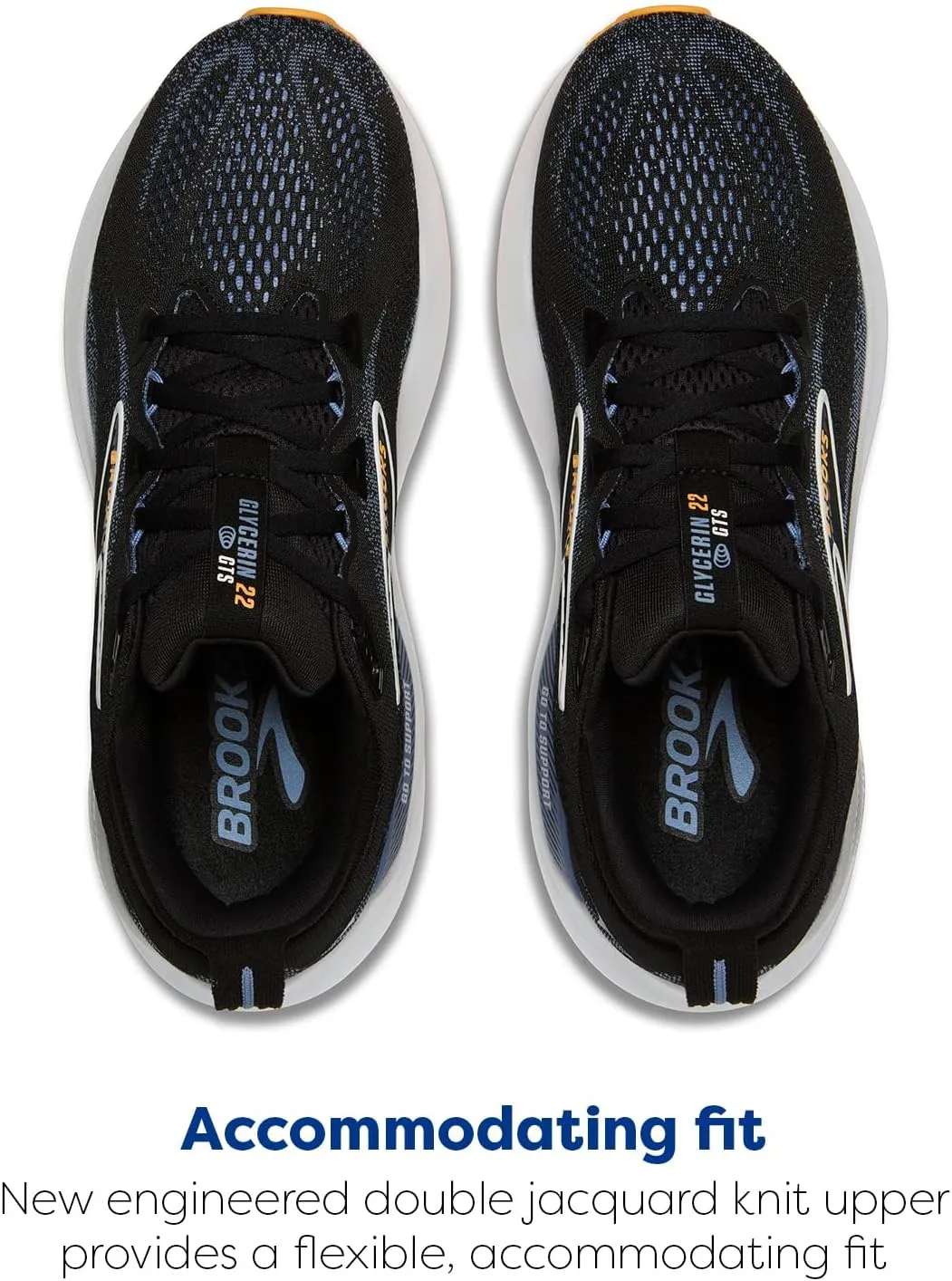 Brooks Mens Glycerin GTS 22 Supportive Running Shoe