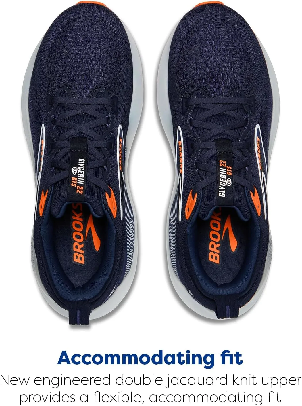 Brooks Mens Glycerin GTS 22 Supportive Running Shoe