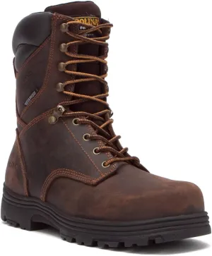 Carolina Men's CA3534 Surveyor 8Steel Toe Insulated Waterproof Work Boot Dark Brown 10.5 D