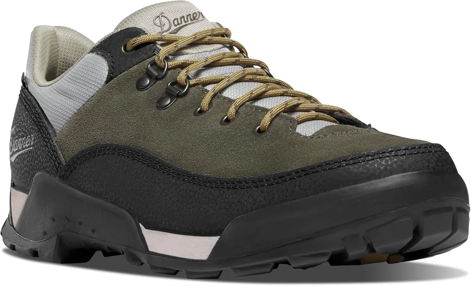 Danner Men's Panorama Low 4" Hiking Shoes - Waterproof Suede, Cushioned EVA Midsole, High-Traction Outsole, Ortholite Footbed