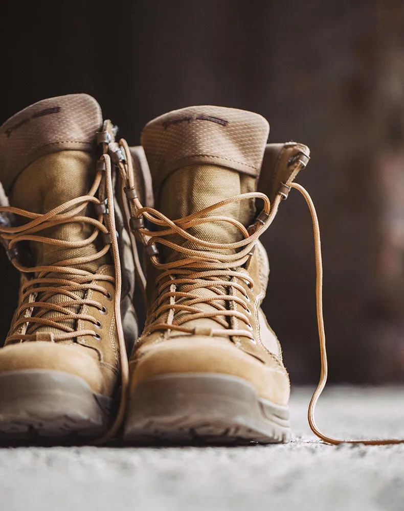 Desert Leather High-Top Outdoor Work Men's Tactical Boot