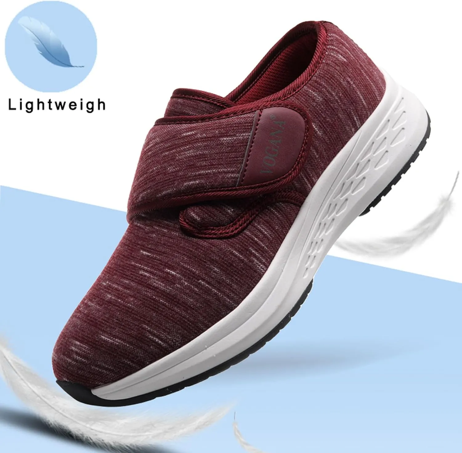 Diabetic Shoes for Women Arch Support Cushioning Adjustable Widch Orthotic for Swollen Feet Elderly Foot Pain Relief Neuropathy