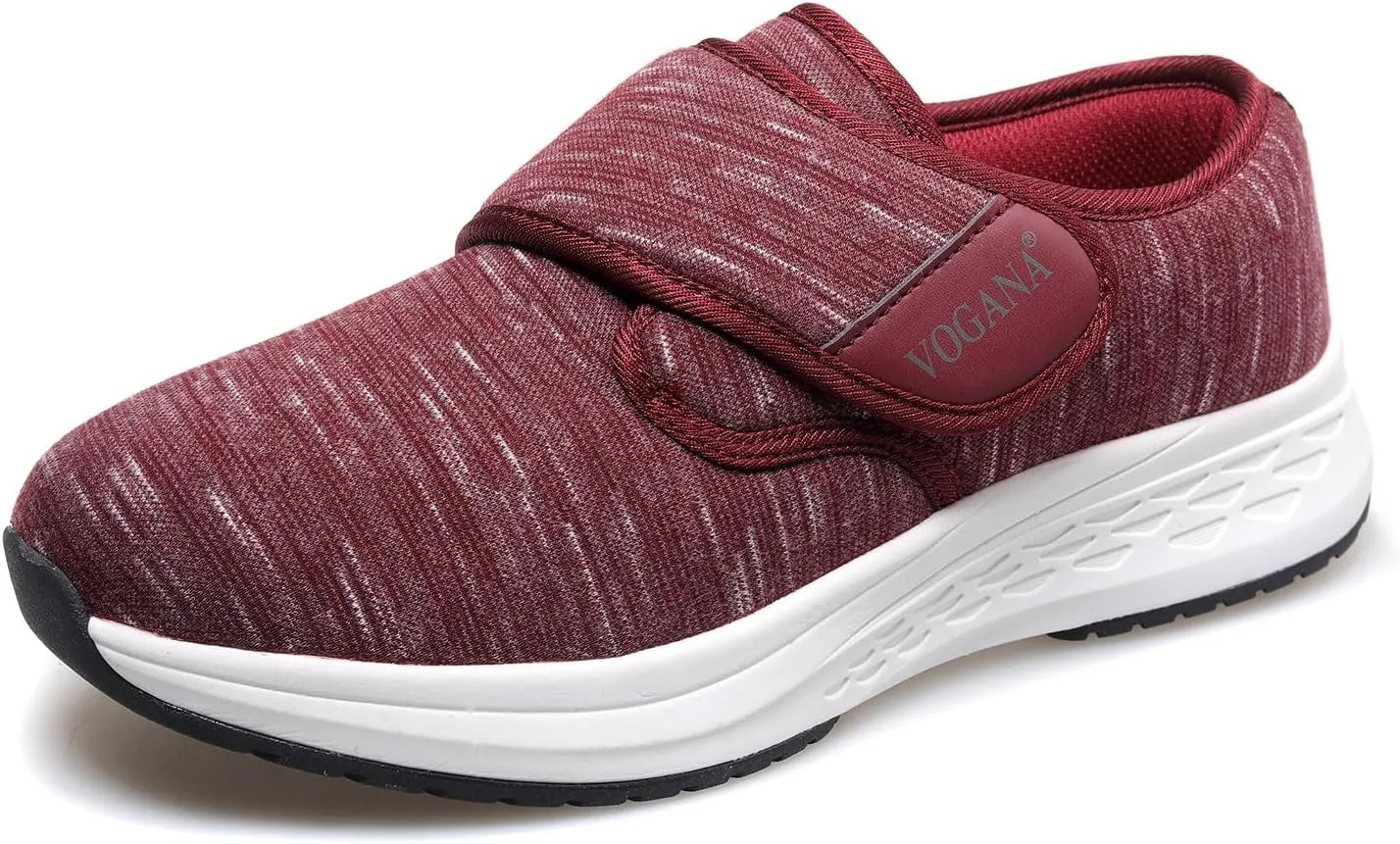 Diabetic Shoes for Women Arch Support Cushioning Adjustable Widch Orthotic for Swollen Feet Elderly Foot Pain Relief Neuropathy