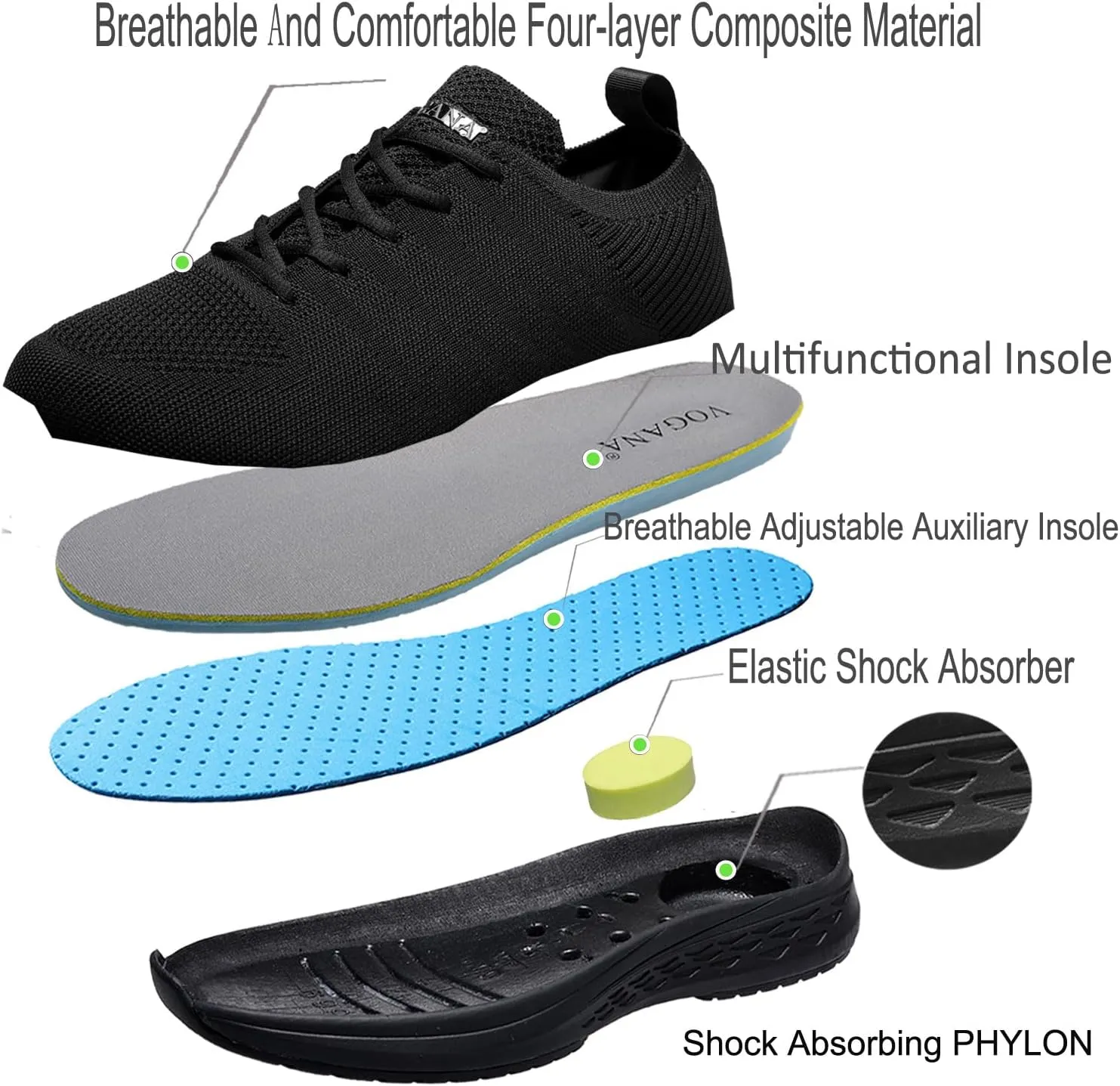 Diabetic Shoes for Women Arch Support Cushioning Adjustable Widch Orthotic for Swollen Feet Elderly Foot Pain Relief Neuropathy
