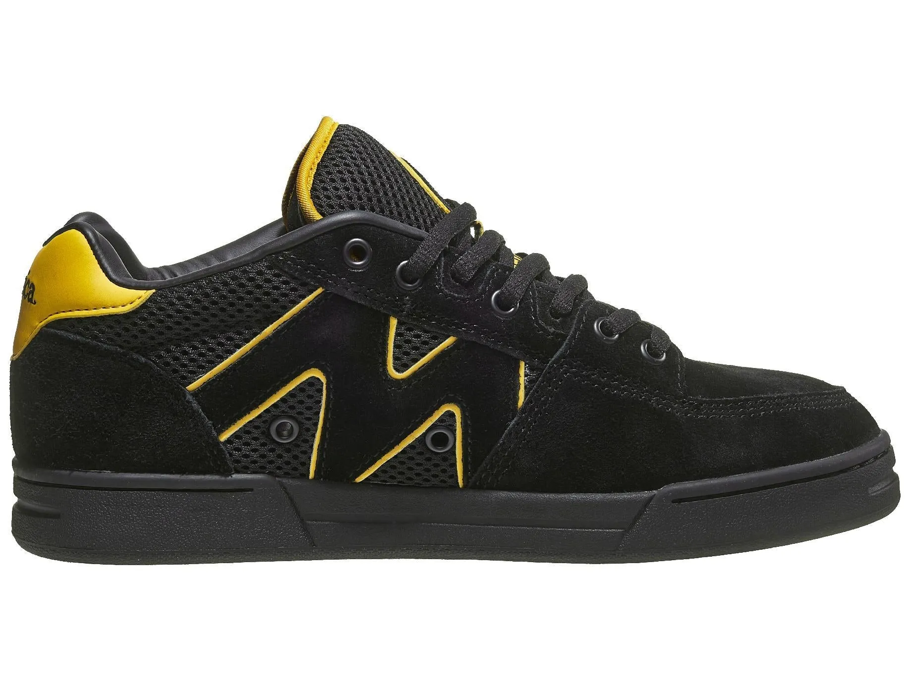Emerica OG-1 Skateboarding Shoe - BLACK/YELLOW
