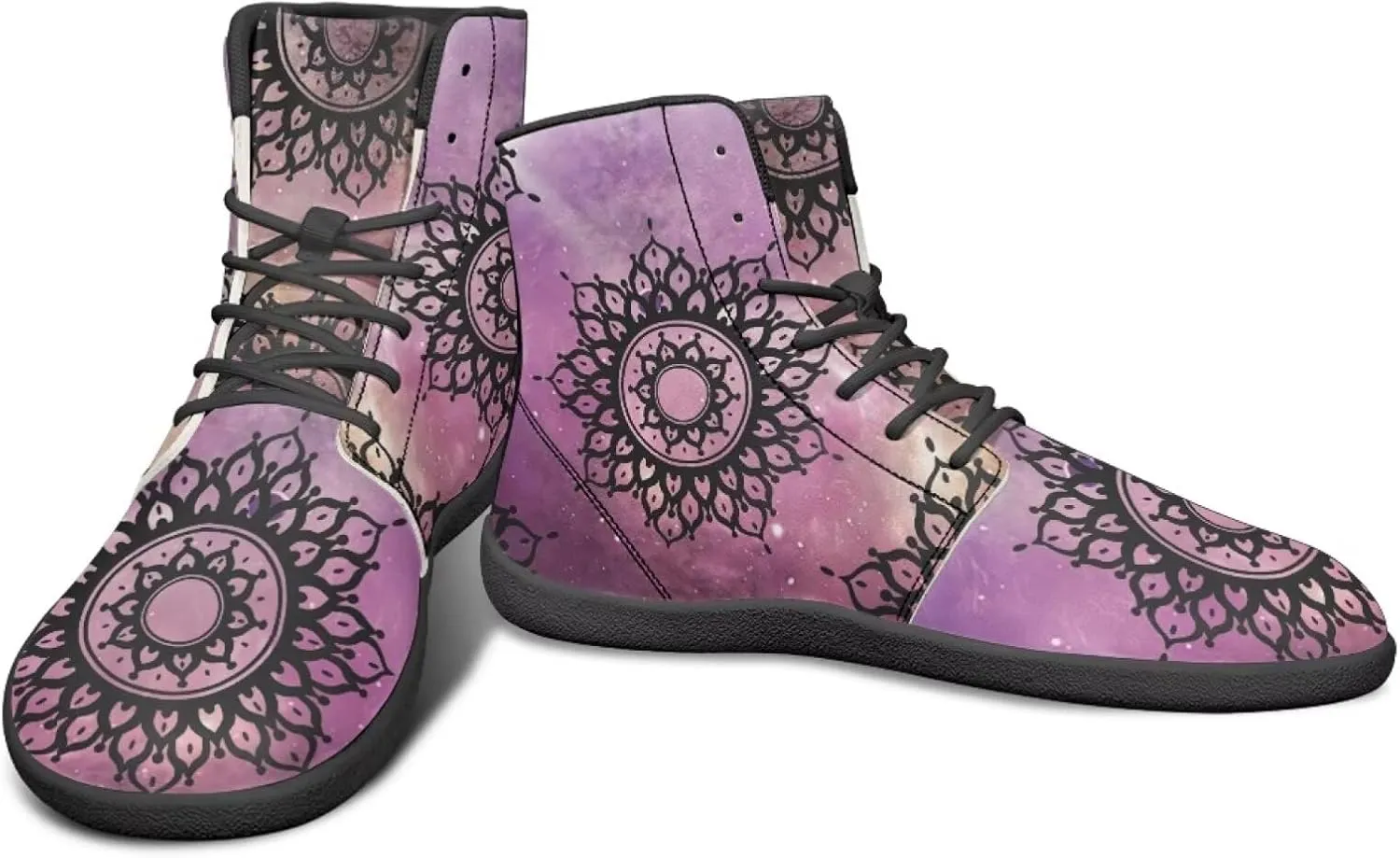 Ethnic Mandala Unisex Minimalist Wide Barefoot Shoes Women Zero Drop Sneaker Men's Wide Trail-Running Shoes