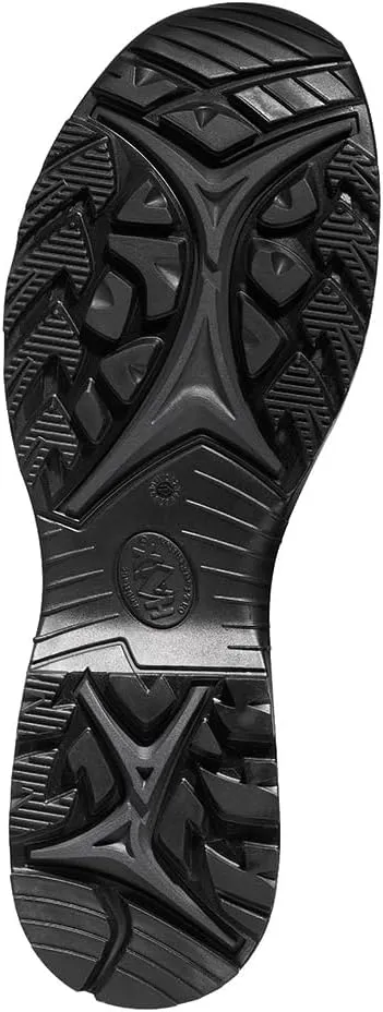 HAIX Black Eagle Athletic 2.0 T High Side Zip Boots For Men - Anti-Slipe Sole, Ankle Protection, Black Tactical Boots For Men