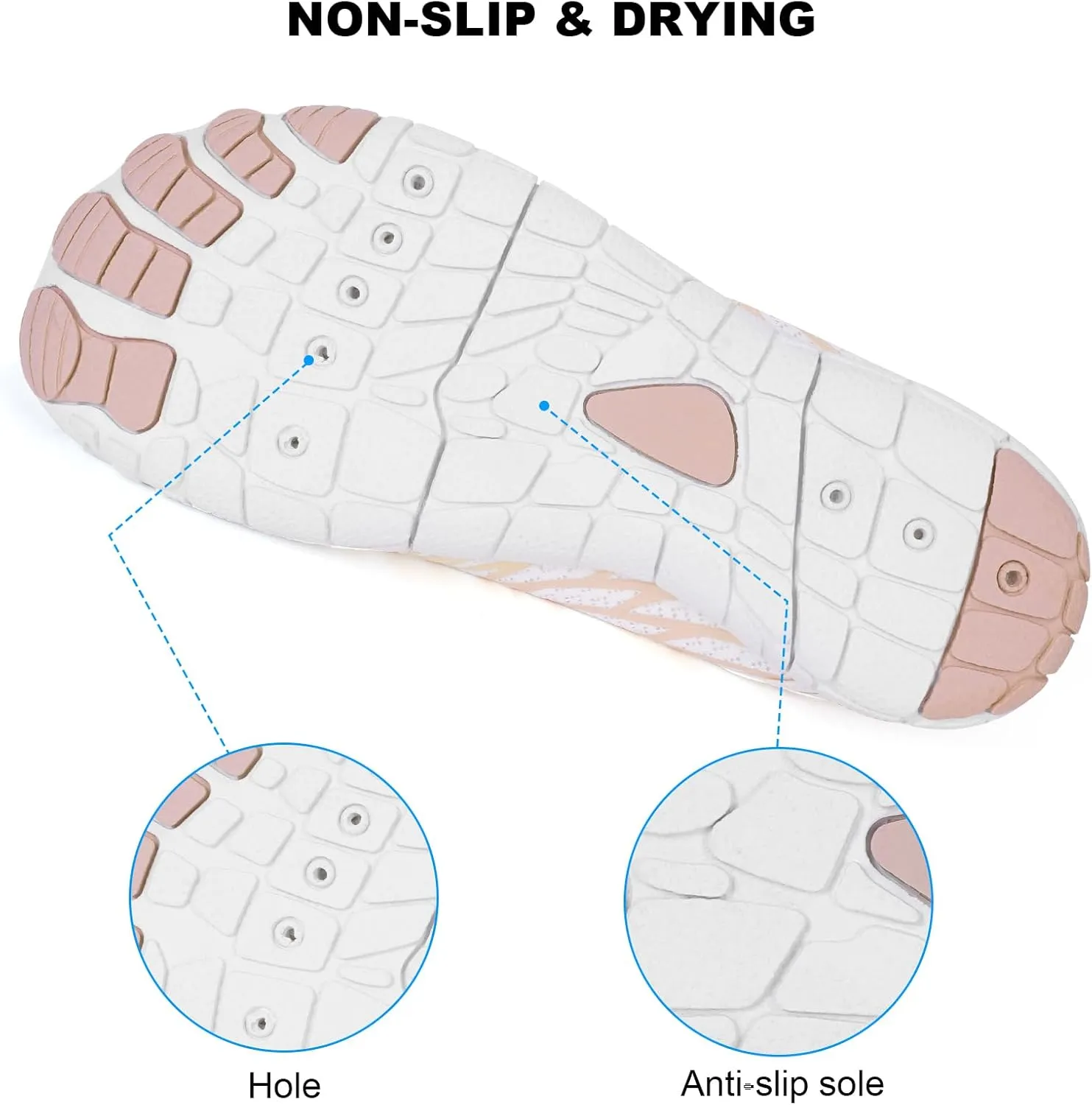 Hike Barefoot Shoes Women Men Non-Slip Healthy Breathable Fashion Trail Running Womens Mens Wide Toe Zero Drop Water Shoe