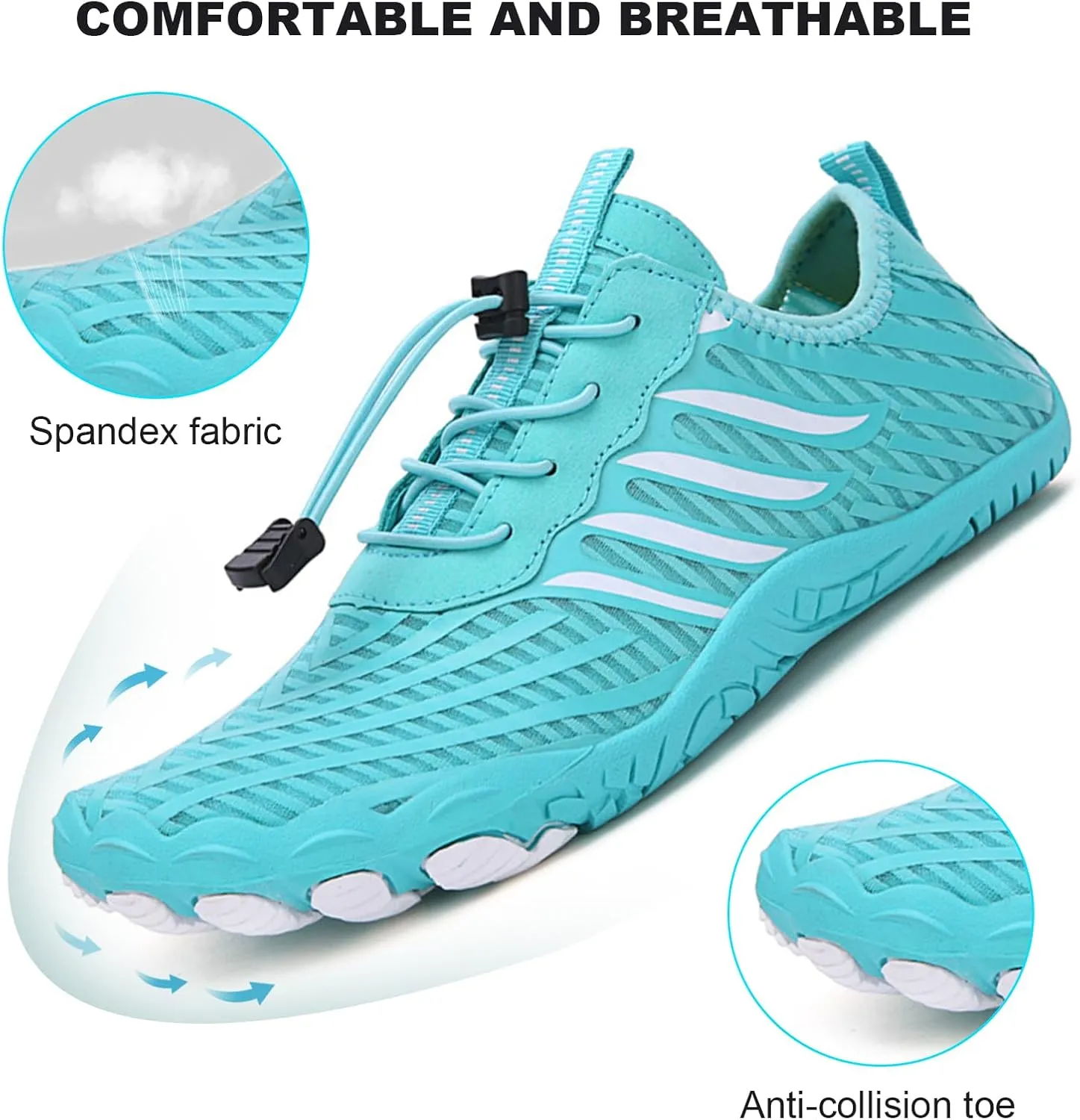 Hike Barefoot Shoes Women Men Non-Slip Healthy Breathable Fashion Trail Running Womens Mens Wide Toe Zero Drop Water Shoe