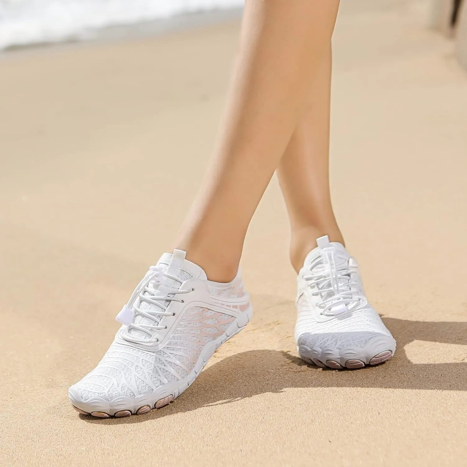 Hike Barefoot Shoes Womens Men,Unisex Barefoot Water Shoes Breathable, Anti-Slip Hiking Footwear for Athletic Wide Toe Shoe Footwear for Hiking, Walking, Running, Yoga, and Water Sports